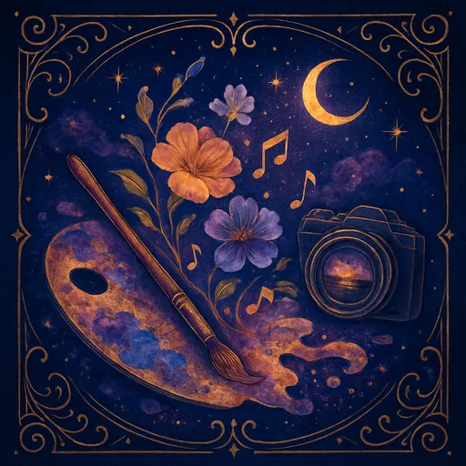 ISFP 감성 넘치는 모험가 일러스트