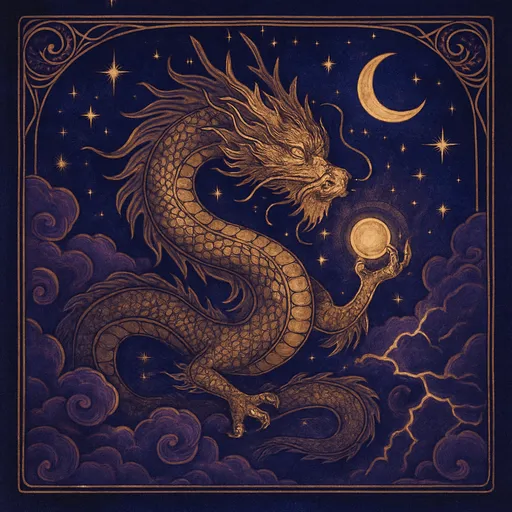 용띠 일러스트